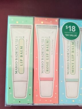 Mario Badescu Lip Balm Trio